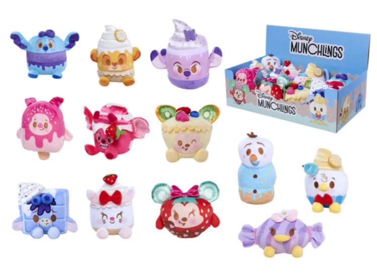 (Mis 0) DISNEY MUNCHLINGS Peluche 10cm 12ass In Espo da 12pz…x12…x